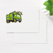 Garbage Rubbish Truck Cartoon (Desk)