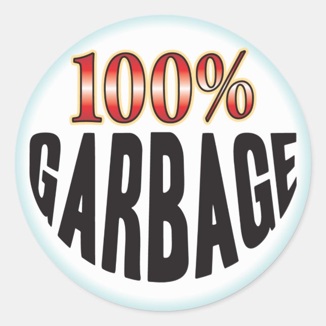 Garbage Tag (Front)