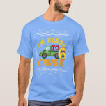 Garbage Truck 6th Birthday Party Birthday Boy  T-Shirt<br><div class="desc">Garbage Truck 6th Birthday Party Birthday Boy  .</div>