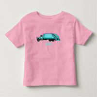 Garbage truck cartoon illustration