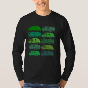 Garbage Truck Recycling Day Trash Waste Separation T-Shirt