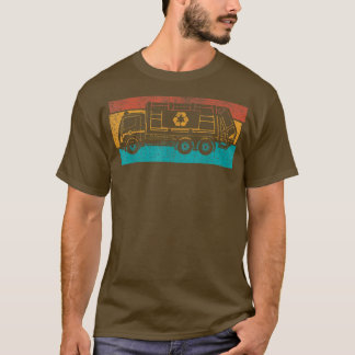 Garbage Truck Trash Collector Recycling Waste Mana T-Shirt