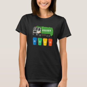 Garbage Truck  Truck Trash Recycling  Waste Manage T-Shirt