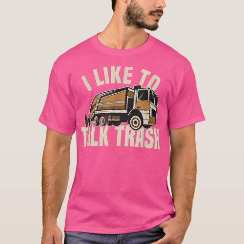 Garbage Truck Waste Collector 703 T_Shirt