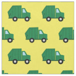 Garbage Trucks Cute Boys Kids Fabric