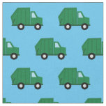 Garbage Trucks Cute Boys Kids Fabric