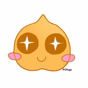 Garbanzo kawaii cutout
