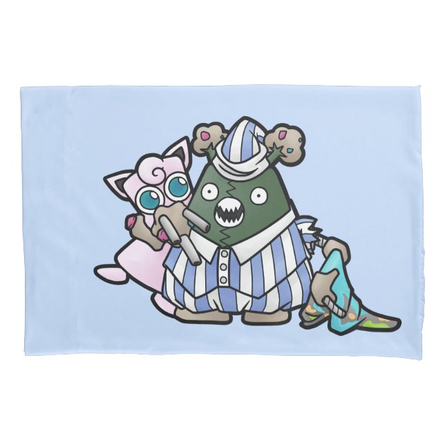 Garbodor Nap Time Pillow Case (Front)