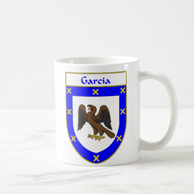 Garcia Coat of Arms/Family Crest Coffee Mug (Right)