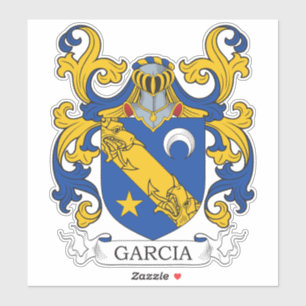 Garcia Coat of Arms Sticker
