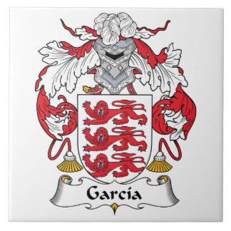 Garcia Family Crest Ceramic Tile