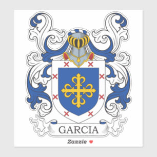 Garcia Family Crest Sticker