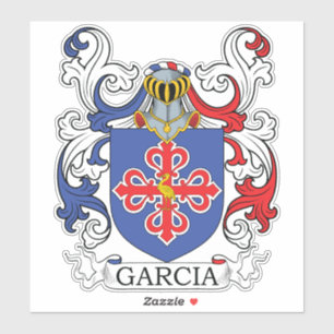 Garcia Family Crest Sticker