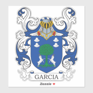 Garcia Family Crest Sticker