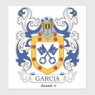 Garcia Family Crest Sticker