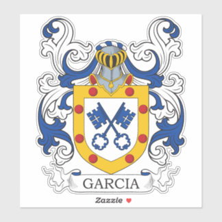 Garcia Family Crest Sticker