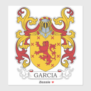 Garcia Family Crest Sticker