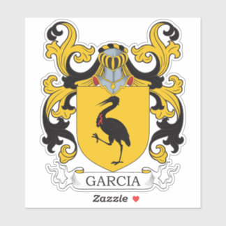 Garcia Family Crest Sticker