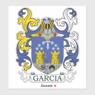 Garcia Family Crest Sticker