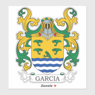 Garcia Family Crest Sticker