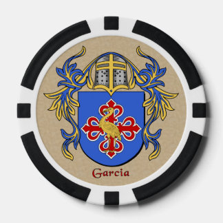 Garcia Heraldic Arms Poker Chips