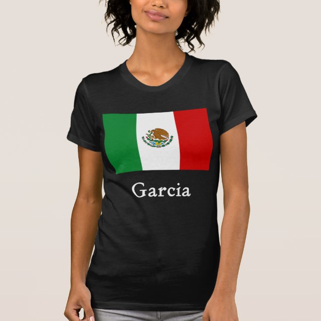 Garcia Mexican Flag T-Shirt (Front)