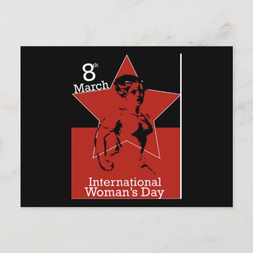 Garcya_greeting_card03 International Womens Day Postcard