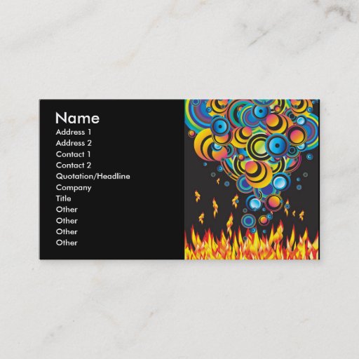 Customizable Garcya.us_blog_17647786, Name, Address 1, Addre... Business Cards