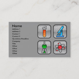 Garcya.us_ScienceIcons, Name, Address 1, Addres... Business Card