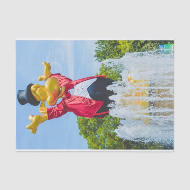 Gardaland statue,Italy Tissue Paper (Front)