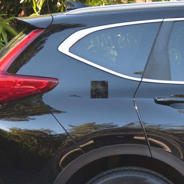 Garden Abstract Sticker (Car Back)