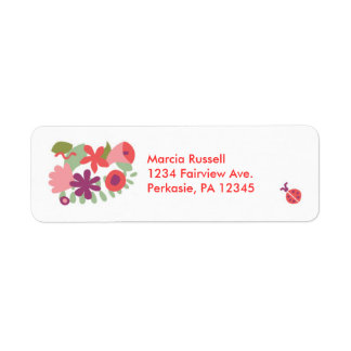 Garden Address Label