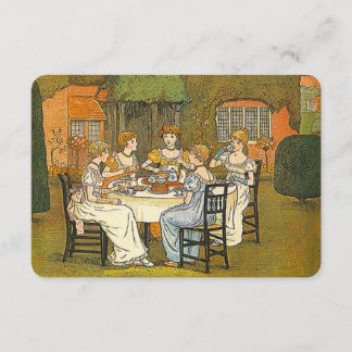 Garden Afternoon High Tea Women Ladies Invitation