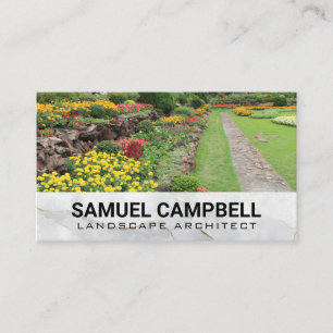 Garden and Flowers Business Card