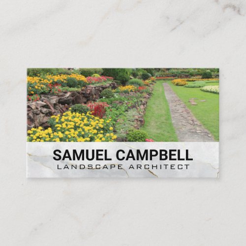Garden and Flowers Business Card