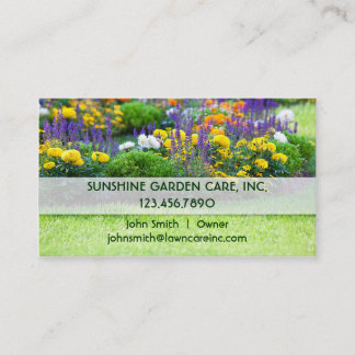 Garden and Landscape Business Card
