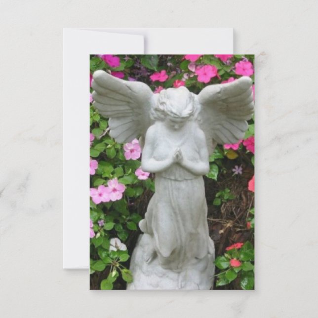 Garden Angel Thank you Card (Front)