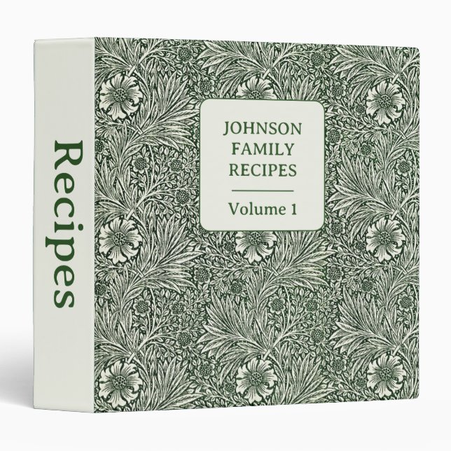 Garden Archive 3 Ring Binder (Front/Spine)