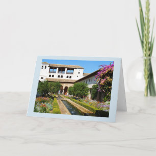Garden at Alhambra Card