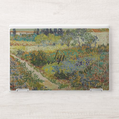 Garden at Arles by Vincent Van Gogh HP Laptop Skin