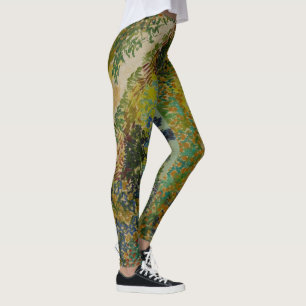 Garden at Arles by Vincent Van Gogh Leggings