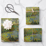 Garden at Arles - Vincent Van Gogh Wrapping Paper Sheets<br><div class="desc">Garden at Arles - Vincent Van Gogh</div>