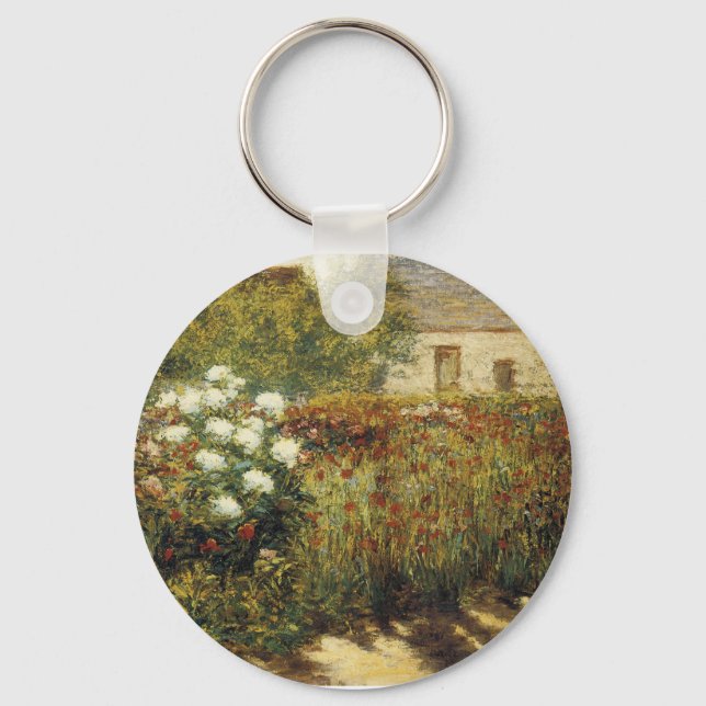 Garden at Giverny Keychain (Front)