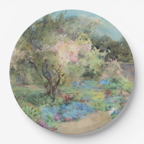 Garden at Kilmurry by Mildred Anne Butler Paper Plates