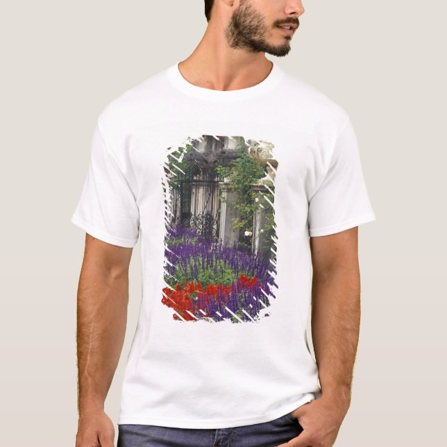 Garden at Mirabell Palace, Salzburg, Austria T-Shirt (Front)