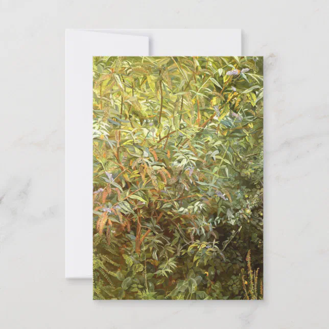 Garden At Notting Hill Gate By Lucian Freud Card Zazzle