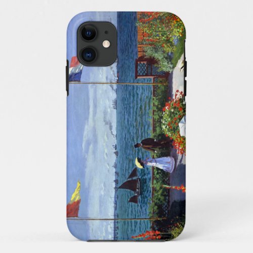 Garden at Sainte_Adresse by Claude Monet iPhone 11 Case