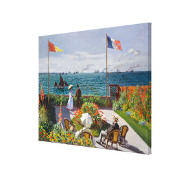 Garden at Sainte-Adresse | Claude Monet | Canvas Print