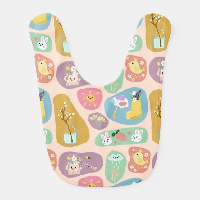 Garden Baby Bib (Front)