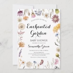 Garden Baby Shower Invitation